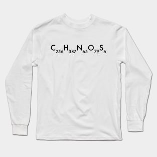 Insulin Molecular Formula Long Sleeve T-Shirt